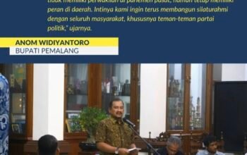 Rangkul Parpol Non-Parlemen, Bupati Pemalang Pererat Sinergi Membangun Daerah