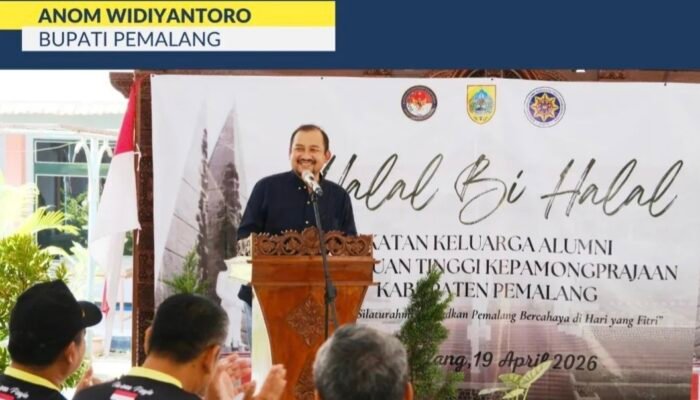 Bupati Anom Puji Alumni IKAPTK: Multitalenta dan Pilar Pembangunan Pemalang