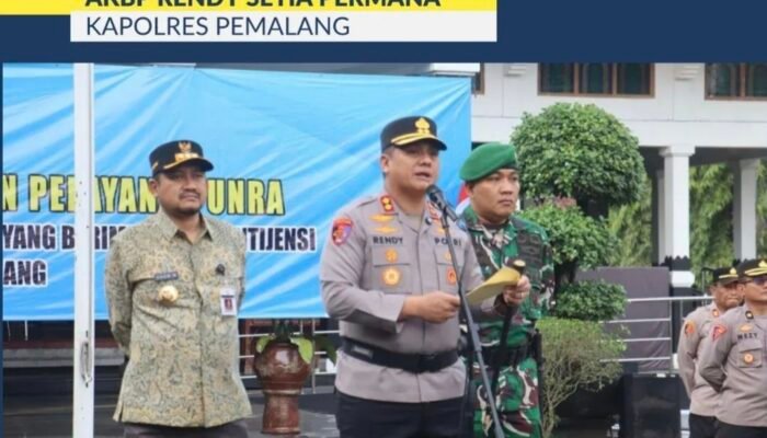 Pemalang Siaga! Ratusan Personel Gabungan Siap Amankan Wilayah dari Gangguan Kamtibmas
