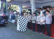 Kapolres dan Forkopimda Hadiri Pelepasan Jamaah Calon Haji Kabupaten Pekalongan