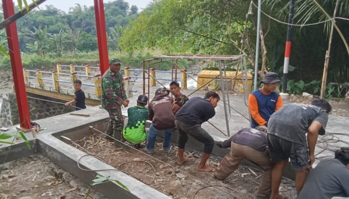 Jembatan Garuda: Sinergi TNI-Warga Pemalang Bangun Akses Vital Dua Kecamatan