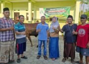 MANTAB! Kades Pamutih Salurkan 2 Sapi dan 8 Kambing Kurban Untuk Warga Desa Pamutih