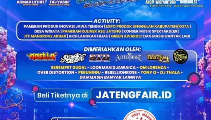 Mengusung Tema Transformasi, Jateng Fair 2026 Siap Manjakan Masyarakat
