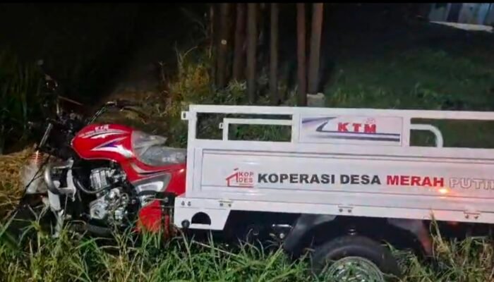 Baru Diambil dari Kodim, Dua Motor Koperasi Merah Putih Pemalang Ringsek Beruntun!