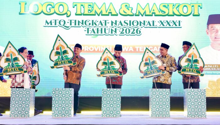 MTQ Nasional XXXI Diluncurkan, Menjadi Panggung Toleransi dan Penggerak Ekonomi Kreatif Jateng