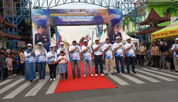 Bupati Anom Buka Bhayangkara Expo, Pacu UMKM Pemalang Naik Kelas