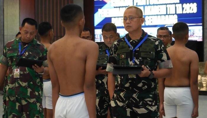 Ketat dan Transparan! Pangdam IV/Diponegoro Pimpin Langsung Pantukhir Calon Taruna Akademi TNI 2026