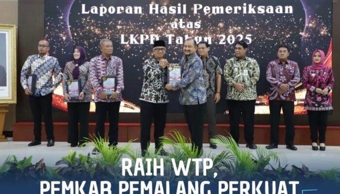 Sukses Pertahankan WTP, Bupati Anom Komitmen Benahi Administrasi Keuangan Pemalang