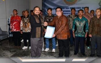 Pelantikan Mitra MBG Pemalang, Bupati Sebut Jadi Momentum Tangkal Isu Negatif