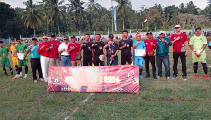 Wabup Wurja Buka Turnamen Wurja Cup 2026: Tegakkan Sportivitas & Janji Bangun Jogging Track