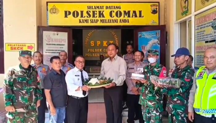 Kejutan, HUT Bhayangkara ke-80, Camat Comal Grudug Mapolsek