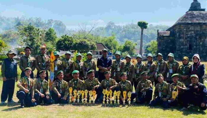 Hizbul Wathan Banyumas dan Jawa Tengah Berbangga, Regu Garuda SMP Muhammadiyah Sumbang Sabet Juara Umum Putra LPB V Tingkat Nasional