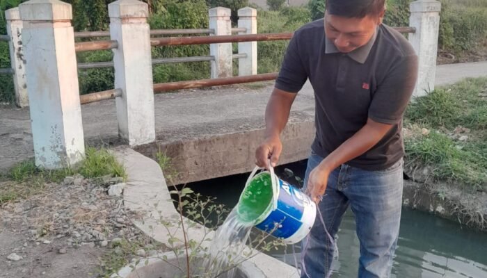 Antisipasi Kekeringan, Camat Comal Giatkan Penyiraman Rutin di Kawasan Stadion Jatidiri