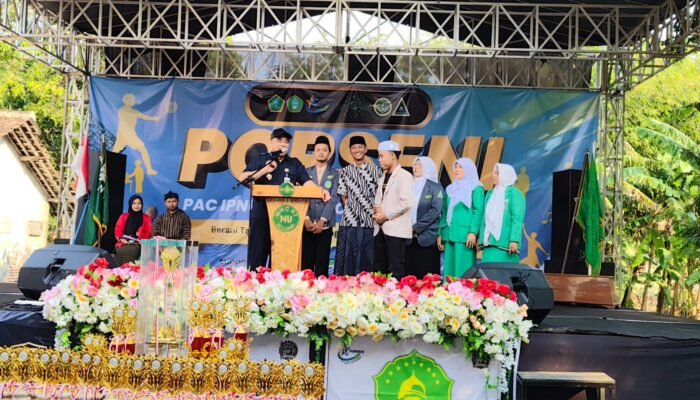 Buka Porseni IPNU IPPNU Ulujami, Wabup Pemalang Tekankan Nilai Sportivitas