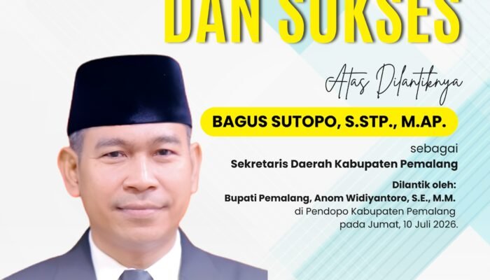 Camat Comal Dukung Penuh Sekda Bagus Sutopo, Siap Akselerasi Pelayanan Publik