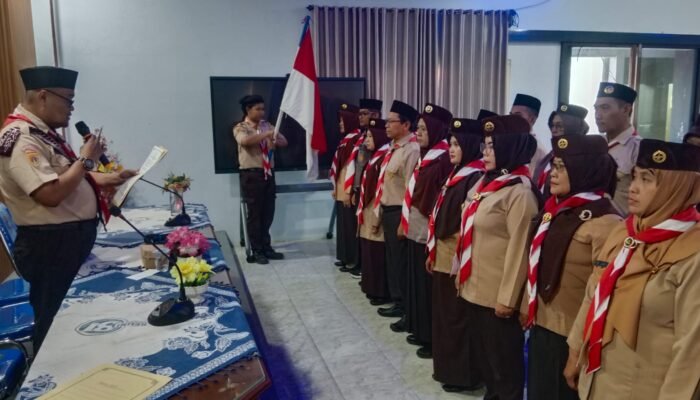 Camat Comal Ucapkan Selamat atas Pengukuhan Ka Mabigus di Kwarran Gerakan Pramuka Comal