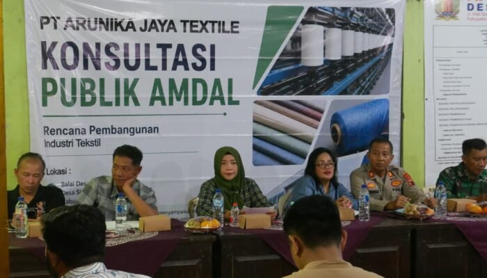 Konsultasi Publik AMDAL Pabrik Tekstil di Siwalan Belum Temui Kesepakatan, Polisi Kawal Jalannya Musyawarah