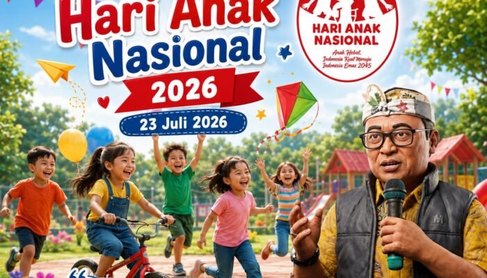 Hari Anak Nasional 2026: Camat Comal Ajak Warga Cetak Generasi Hebat