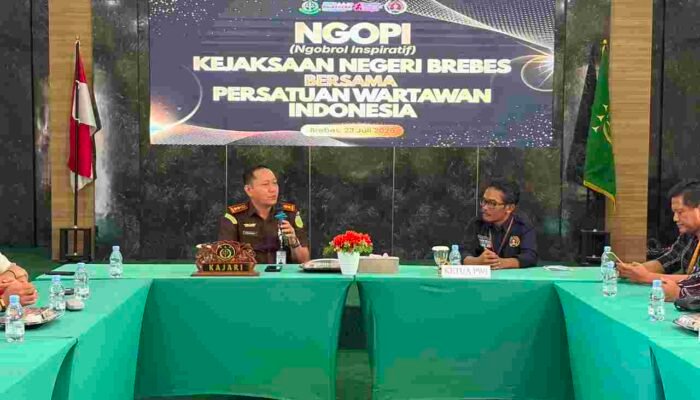 Kejari Brebes dan PWI Brebes Komitmen Wujudkan Informasi Hukum yang Akurat