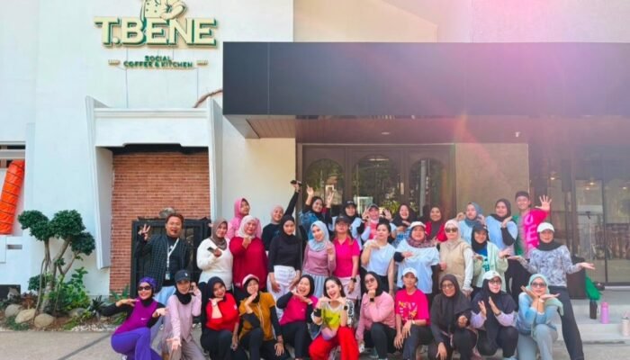 Gaya Hidup Sehat, Inilah Serunya Zumba di Tbene Social Coffe dan Kitchen Bersama Komunitas di Bogor