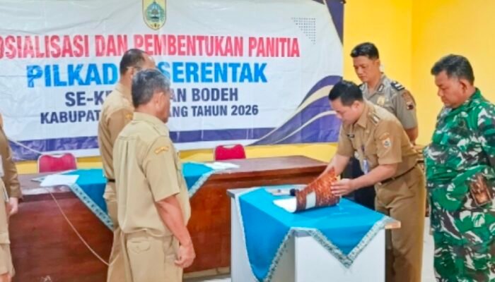 Jaga Netralitas 15 Desa, Tim Pengawas Pilkades Bodeh Pemalang Resmi Dilantik