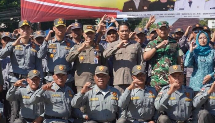 Aris Ismail Wakil Ketua DPRD Pemalang Hadiri Upacara Kesiapan Pengamanan Pilkades