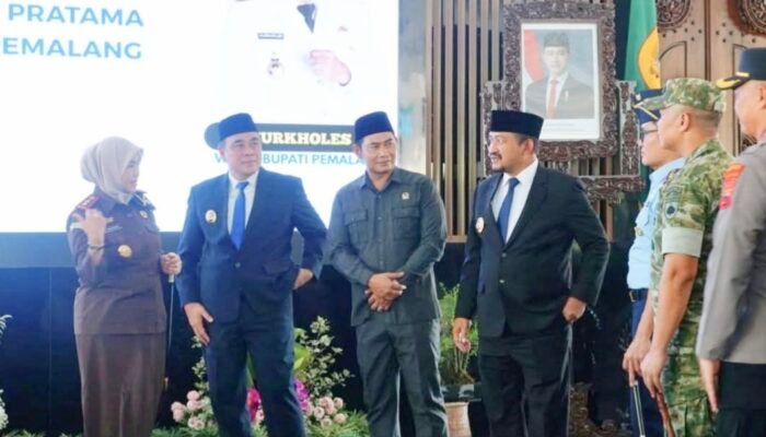 Hadiri Pelantikan Sekda, Aris Ismail Tekankan Sinergi Eksekutif-Legislatif Pemalang