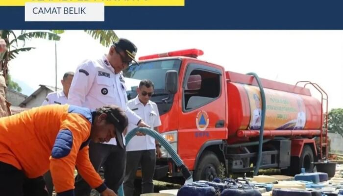 Antisipasi Puncak Kemarau, BPBD Pemalang Perketat Monitoring Distribusi Air Bersih Kecamatan Belik