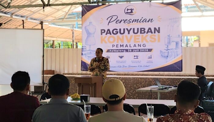 Bangkitkan Industri Tekstil Lokal, Wabup Nurkholes Resmi Kukuhkan Paguyuban Konveksi Pemalang