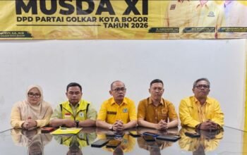 Musda XI Digelar, Pembukaan Pendaftaran Ketua Golkar Kota Bogor Dimulai Rabu 29 Juli 2026