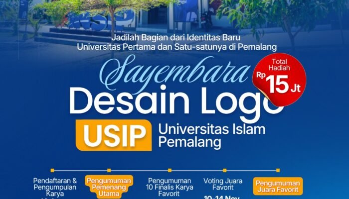 Ukir Sejarah! USIP Gelar Sayembara Logo Berhadiah Belasan Juta