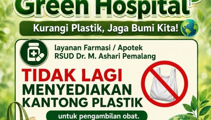 Bebas Kantong Plastik, Apotek RSUD Pemalang Galakkan Aksi Hijau