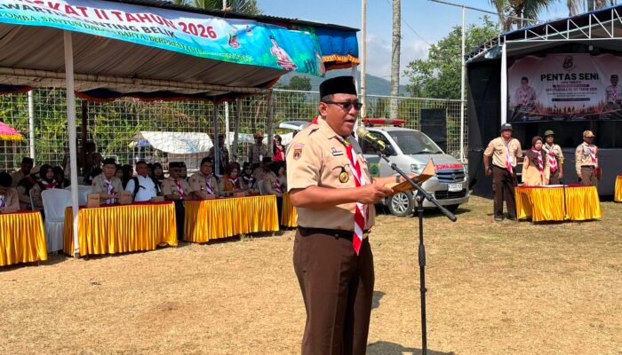 Peringati HUT Pramuka ke :65, Kak Mabiran Belik Amanah Generasi Muda Garda Depan Jaga NKRI