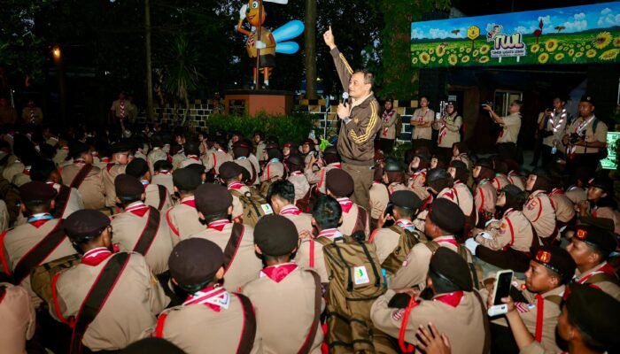 Ribuan Pramuka Jateng Digembleng di Jamnas, Ahmad Luthfi: Pulang Jadi Pemimpin!