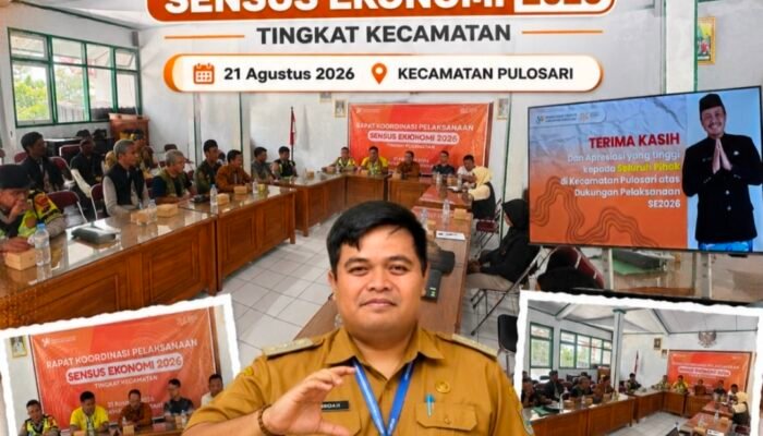 Strategi Data Nasional Dimulai! Kecamatan Pulosari Pemalang Siap Sukseskan Sensus Ekonomi 2026