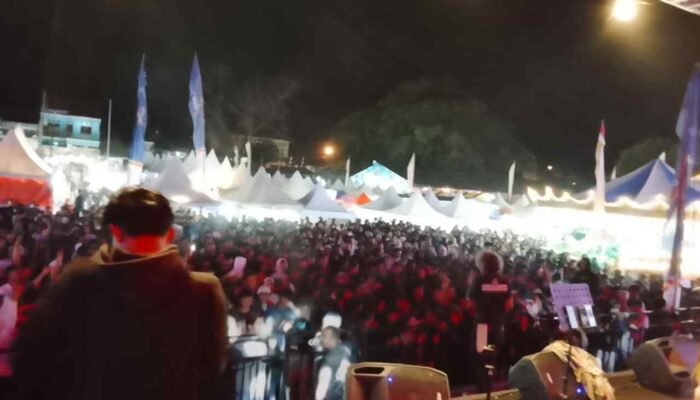 Lapangan Asri Bumiayu Bergema, Di Malam Minggu Hiburan dan Ekonomi Rakyat Menyatu di GBF