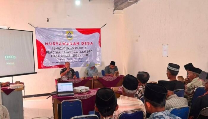 Musdes Longkeyang Digelar Bentuk Panitia Pengisian BPD 2026–2034