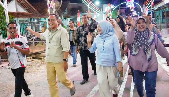 Warga Pemalang Sulap Desa Jadi Lautan Cahaya Merah Putih, Plt Bupati: Kreativitas Luar Biasa!