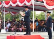 Pimpinan DPRD Pemalang Pimpin Khidmat HUT ke-81 RI, Aris Ismail Lantang Bacakan UUD 1945
