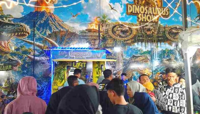 Wahana Dinosaurus Jadi Magnet Baru, Gbf 2026 Hari Kelima Diserbu Pengunjung