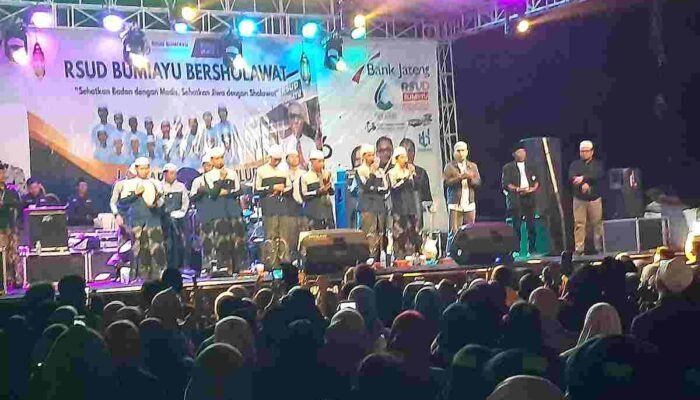 Ribuan Warga Padati Gbf 2026, RSUD Bumiayu Bersholawat Jadi Momentum Maulid dan Silaturahmi
