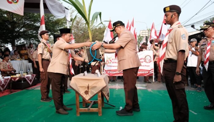 Semarak Kirab Estafet Tunas Kelapa 2026 Tiba di Pemalang, Disambut Pawai Budaya dan Bantuan Air Bersih