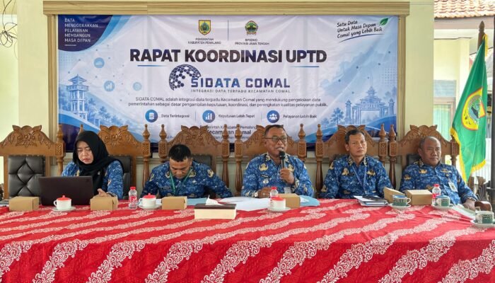 Bikin Pelayanan Publik Makin Cepat, Kecamatan Comal Resmikan Integrasi Data ‘SIDATA COMAL’