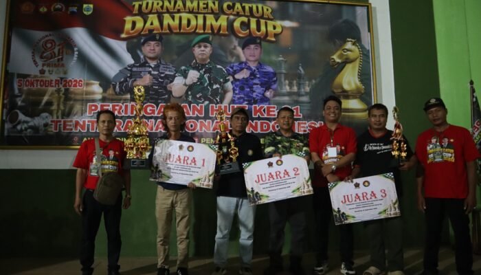 Ratusan Pecatur Adu Strategi di Dandim Cup Pemalang 2026