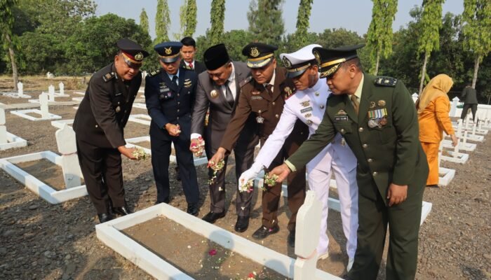 Kodim Pemalang Gelar Ziarah Nasional Sambut HUT Ke-81 TNI