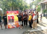 Ratusan Pendukung Antar Lanang Mulyono Mendaftar sebagai Balon Kades Siwalan