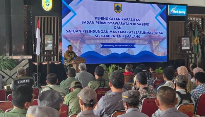 ABPEDNas Dukung Penguatan Kapasitas, 862 Peserta BPD dan Satlinmas Berkumpul di Pemalang