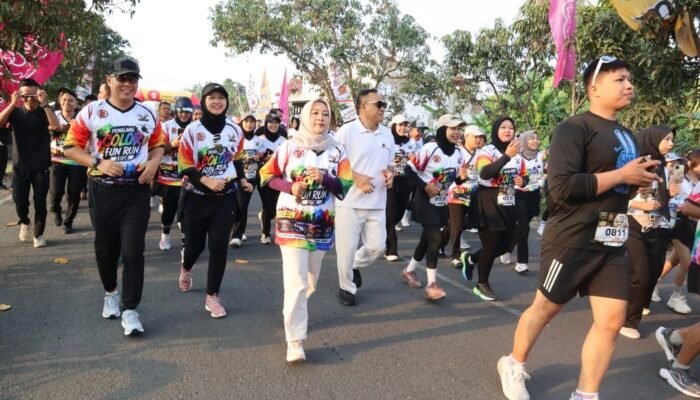 Lautan Warna di Widuri! Pemalang Color Fun Run 2026 Sukses Satukan TNI dan Rakyat