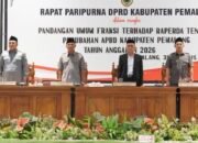 Paripurna DPRD Pemalang Dengar Pandangan Fraksi Soal APBD 2026