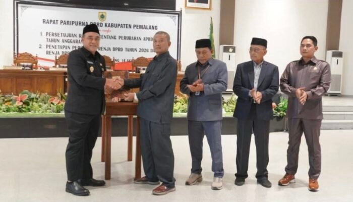 Gelar Rapat Paripurna DPRD Pemalang Setujui Perubahan APBD 2026